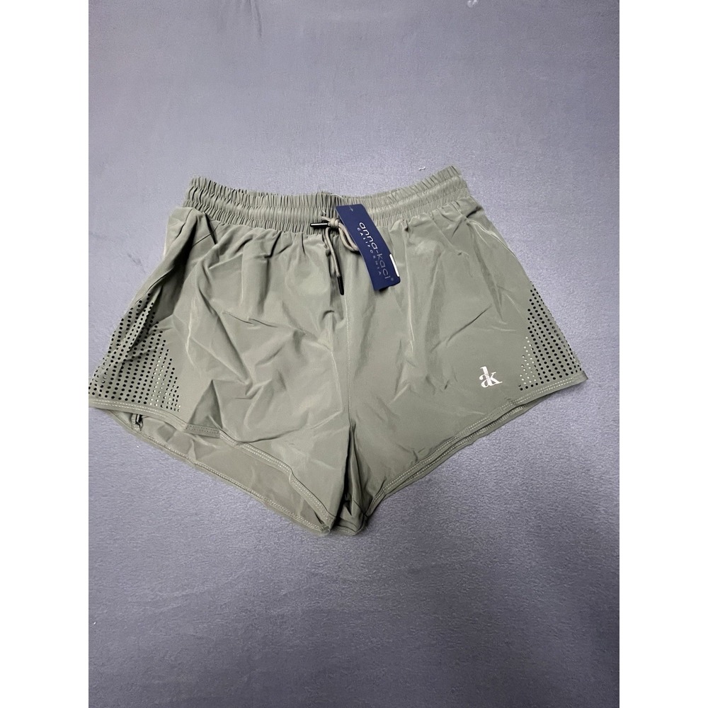 Women's XXL Running Shorts Gym Shorts Anna Kaci California Green 3" Activewear